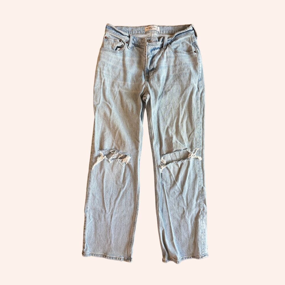 Abercrombie Ripped Distressed Jeans